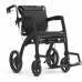 Rollz Motion² Rollator/Rolstoel Matt Black